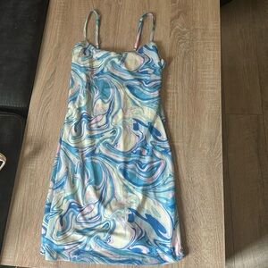 Brand New SO mini Tie Dye dress